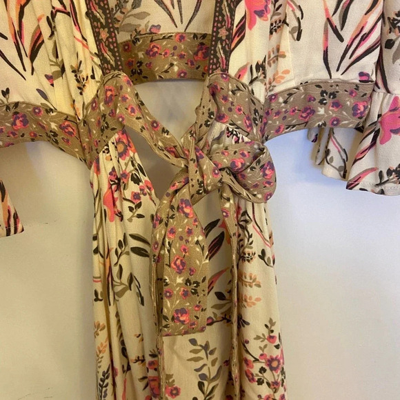 SPELL & The Gypsy Maisie Bambi Gown Strawberries & Cream Size Extra Small - Picture 10 of 11